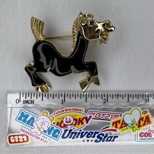 Vintage Horse Brooch